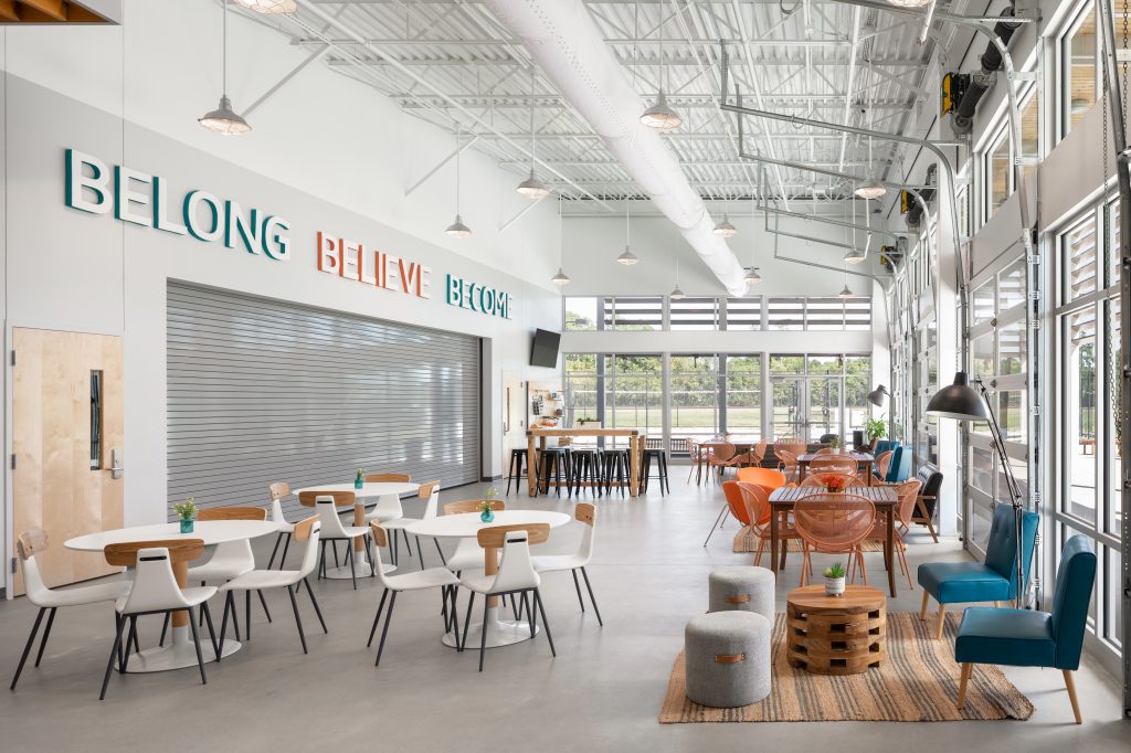 church spaces promote cleanliness and organization | Student Ministry Space at North Central Church | Spring, TX